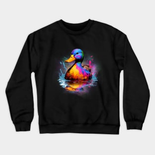 Cute Duck Crewneck Sweatshirt